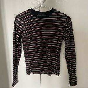 Brandy Melville Stripped Long Sleeve Tee